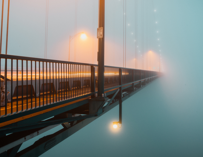 Disappearing Bridge